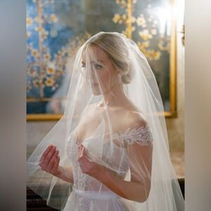 Veil - Paris by Debra Moreland Floating Cathedral Veil - Like New